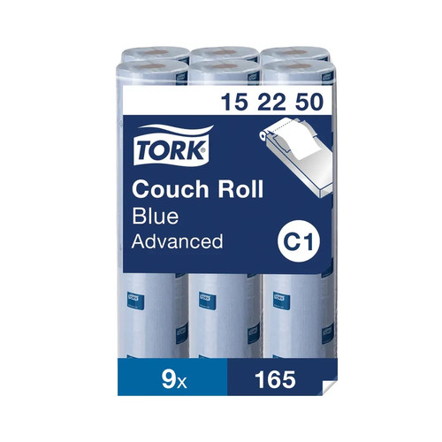 Tork blue 2 ply couch - c1,